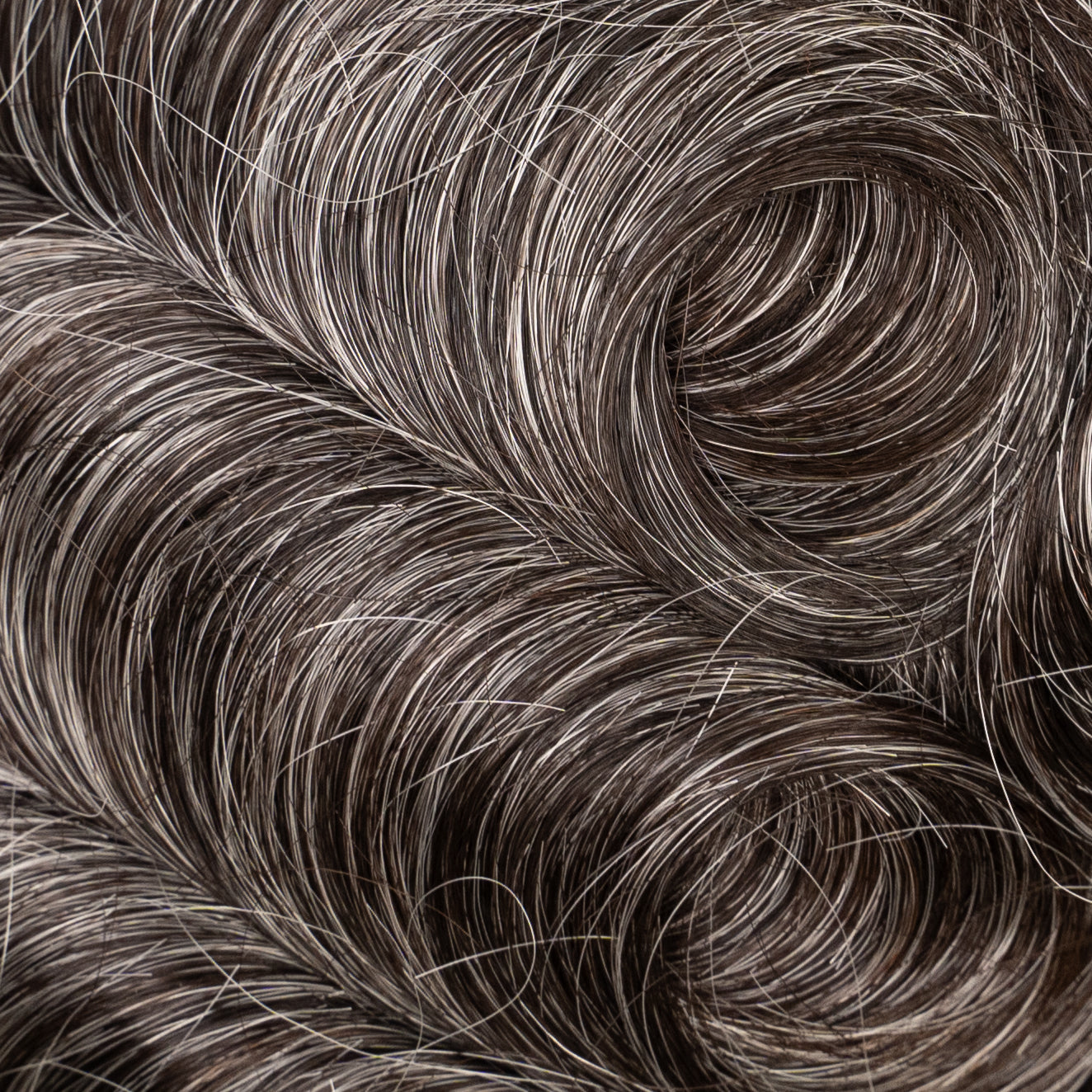 High-quality Poly Hair System with medium density for natural-looking hair restoration and coverage