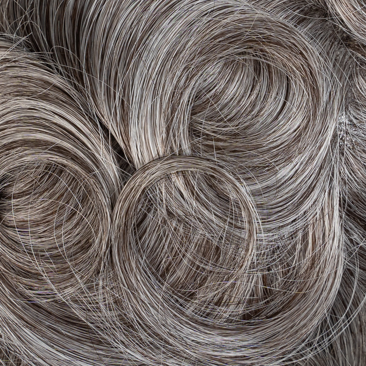High-quality poly hair system with medium density for natural-looking hair restoration and coverage