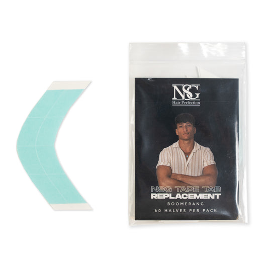 Boomerang Tape Tabs for secure and easy attachment of items