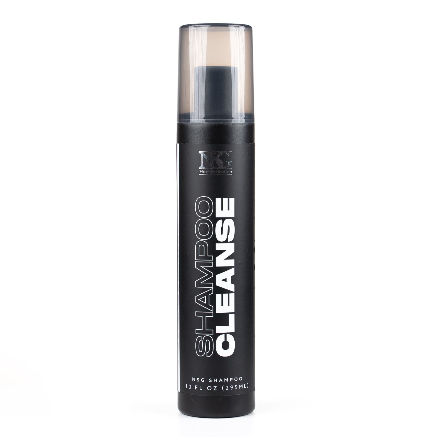 Infused with natural ingredients, NSG Cleanse Shampoo promotes healthy scalp and hair