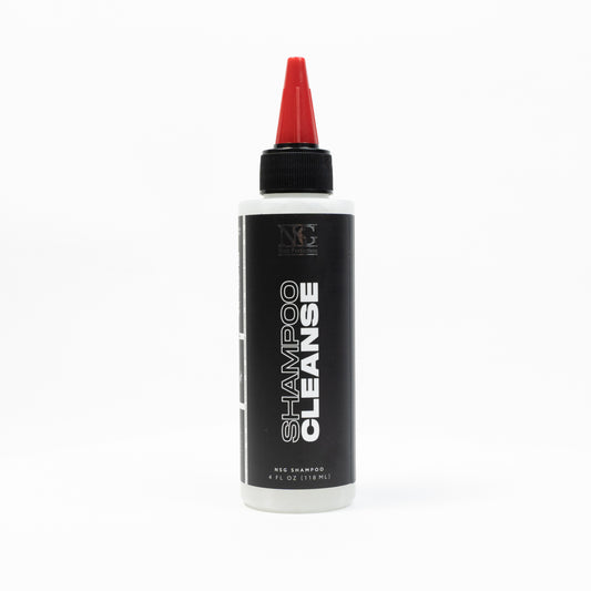 NSG Cleanse Shampoo gently removes dirt and impurities, leaving hair refreshed and clean