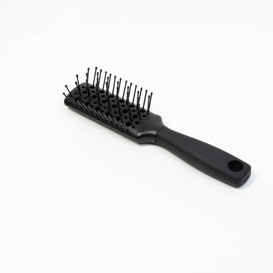 Black Twist & Turn Brush for Easy Hair Styling and Detangling