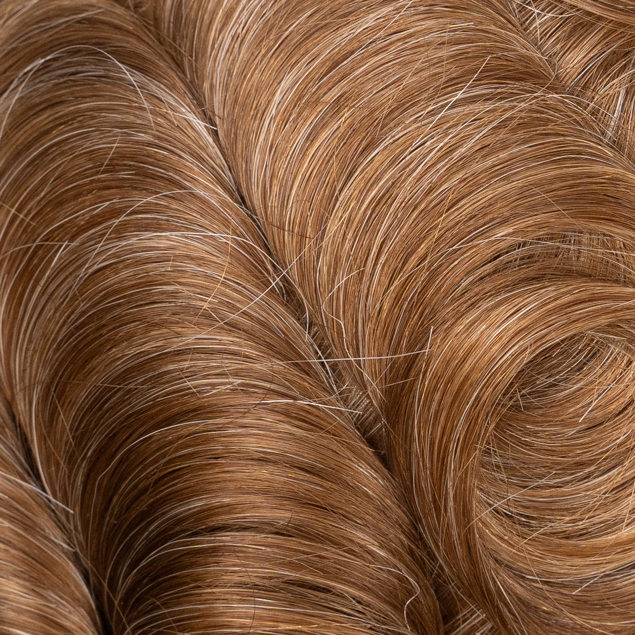 Close up image of Lace Hair Systems (Medium Density) showing natural looking hair strands and breathable lace material for comfortable wear