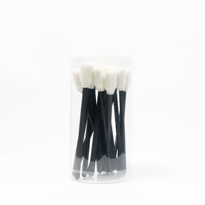Black sponge applicator pack with soft and durable material for makeup application
