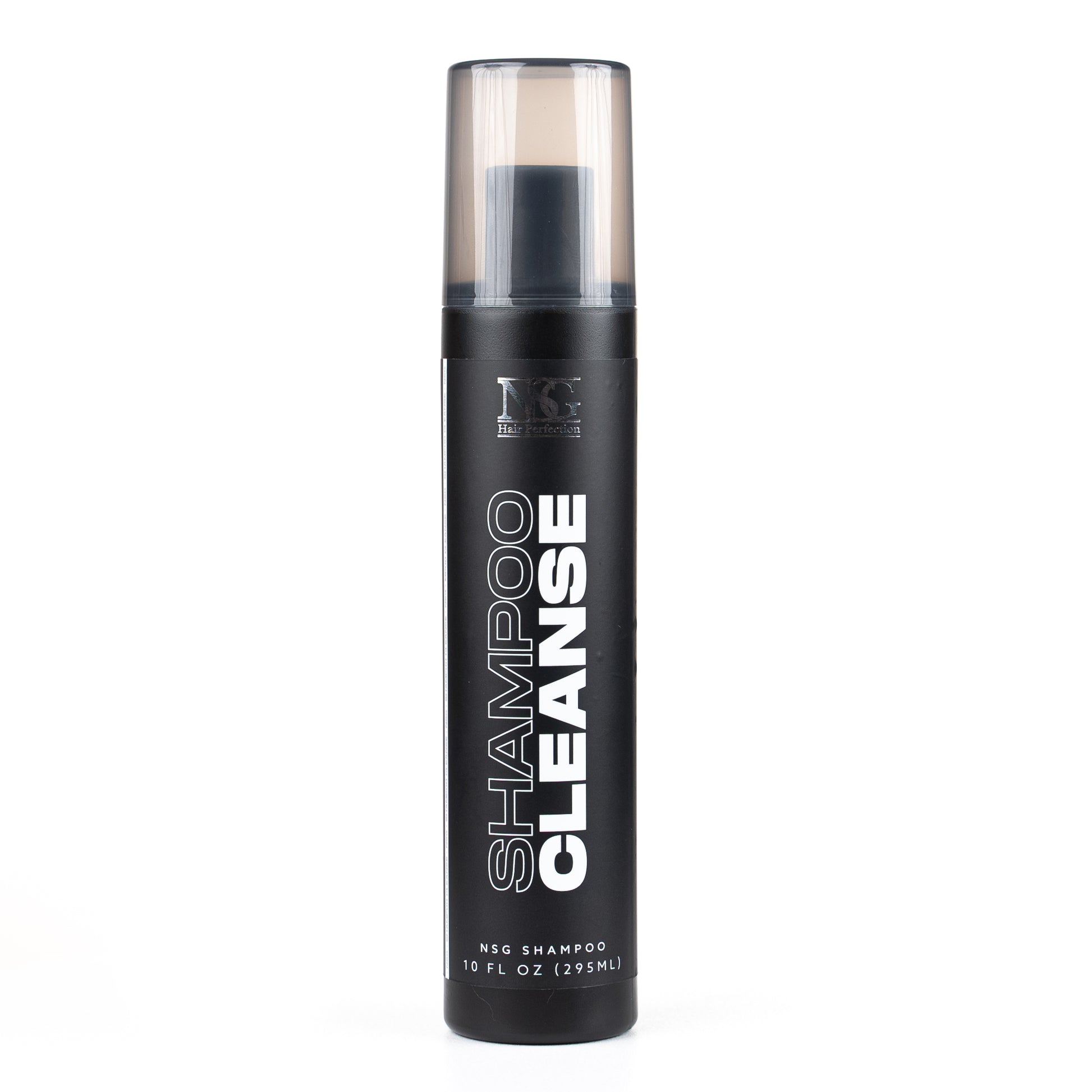  Infused with natural ingredients, NSG Cleanse Shampoo promotes healthy scalp and hair